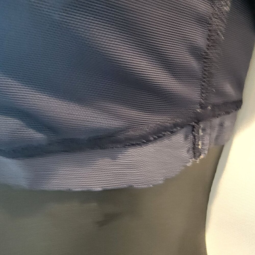 Lululemon Athletica Run Mile a Minute Navy Blue Black Tank Size 6 (No Size Tag) - Picture 8 of 9